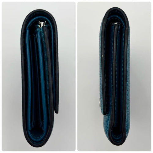 Loewe Trifold Wallets Blue