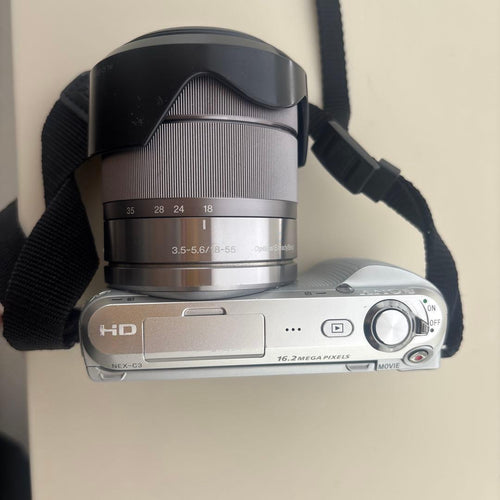 Sony Mirrorless Interchangeable Lips Nex-C3+ E Sel1855