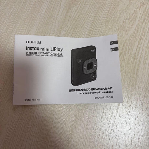 Fujifilm Instant Camera Body Instax Mini Liplay Posca
