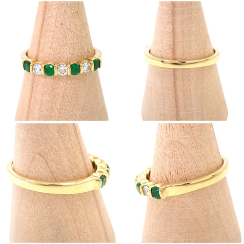 Tiffany Ring Co. 14.5 7P 750 Yg 4902