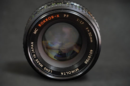 Minolta Prime Lenses Rokkor-X Pf F/1.7