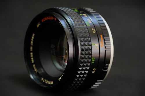 Minolta Prime Lenses Rokkor-X Pf F/1.7