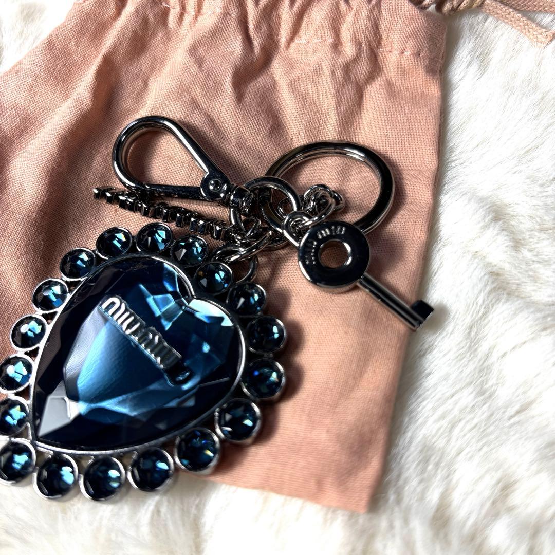 Miu Keychains Key Rings Miumiu
