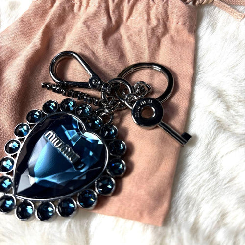 Miu Keychains Key Rings Miumiu