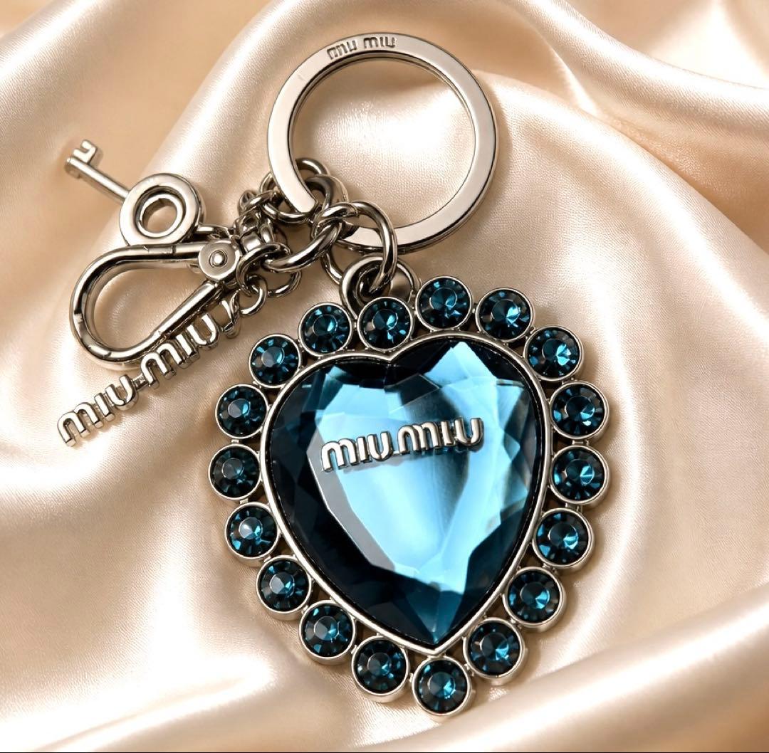 Miu Keychains Key Rings Miumiu
