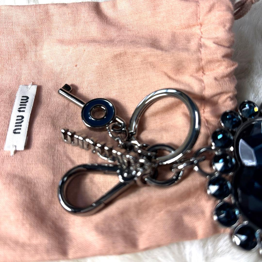 Miu Keychains Key Rings Miumiu