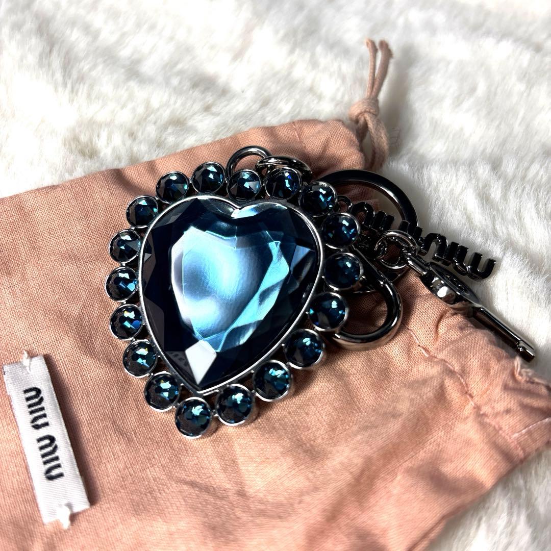 Miu Keychains Key Rings Miumiu