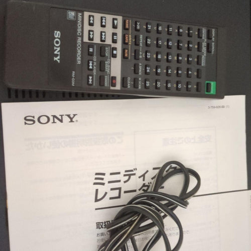 Sony Cd, Md Cassette Decks Mds-302