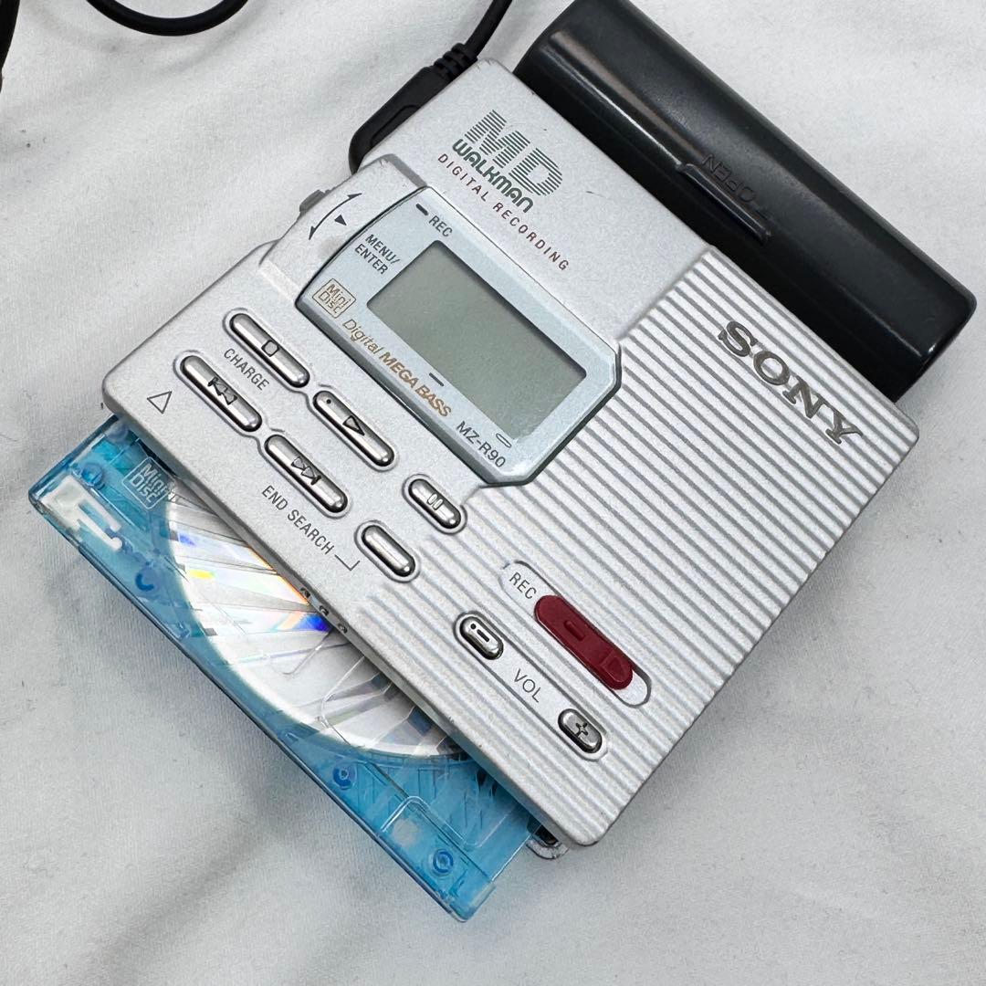 Sony Portable Md Player Walkman Mz-R90