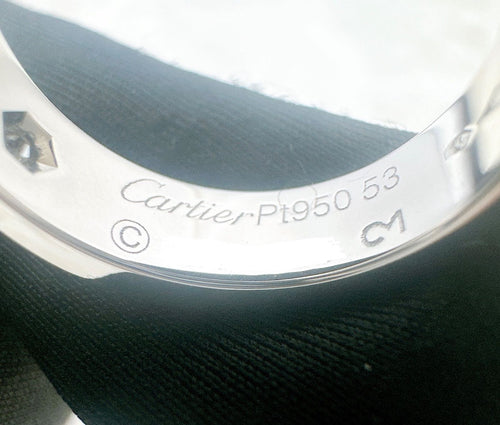 Cartier Ring 1P 53 12.5 U