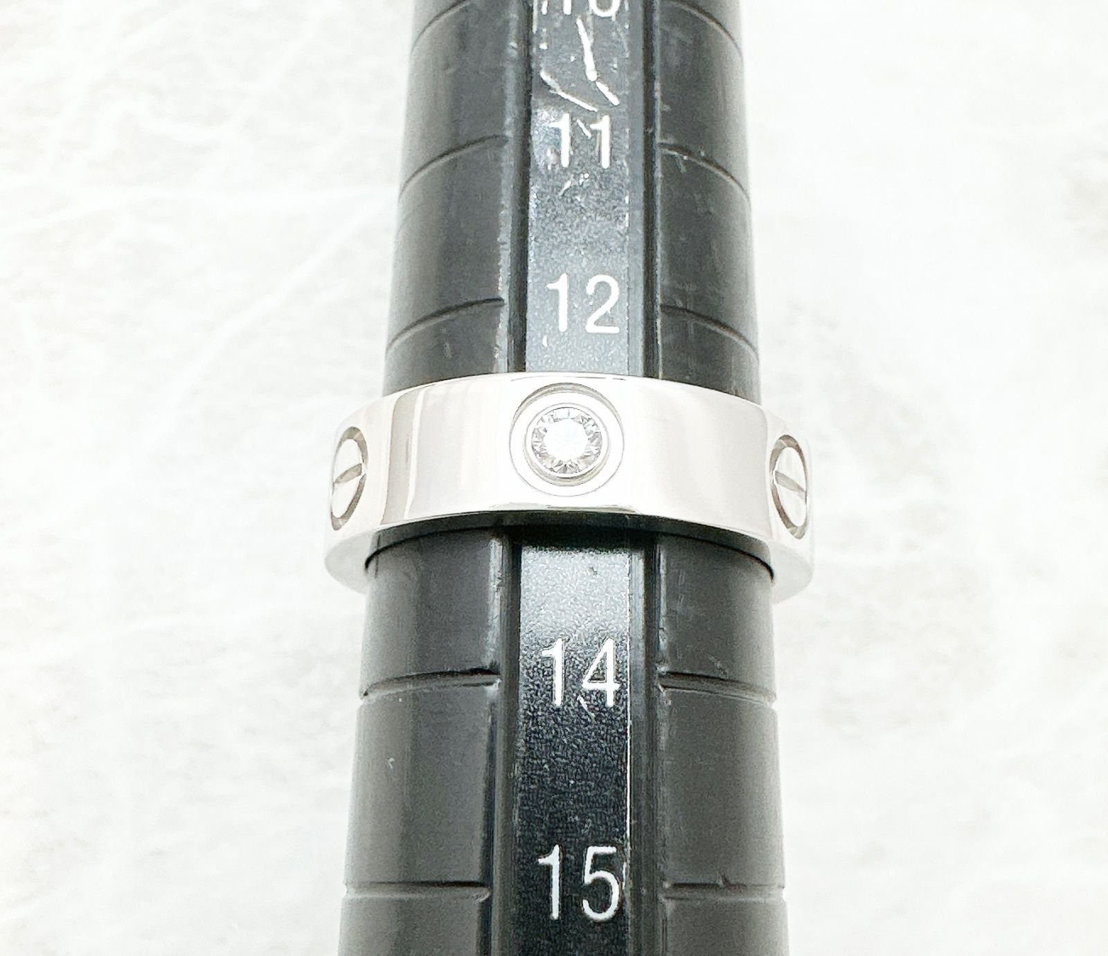 Cartier Ring 1P 53 12.5 U