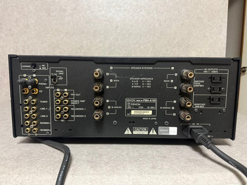 Integrated Amplifiers Denon Pma-A100 100