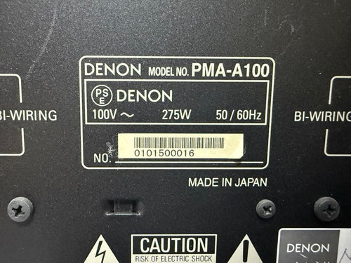 Integrated Amplifiers Denon Pma-A100 100