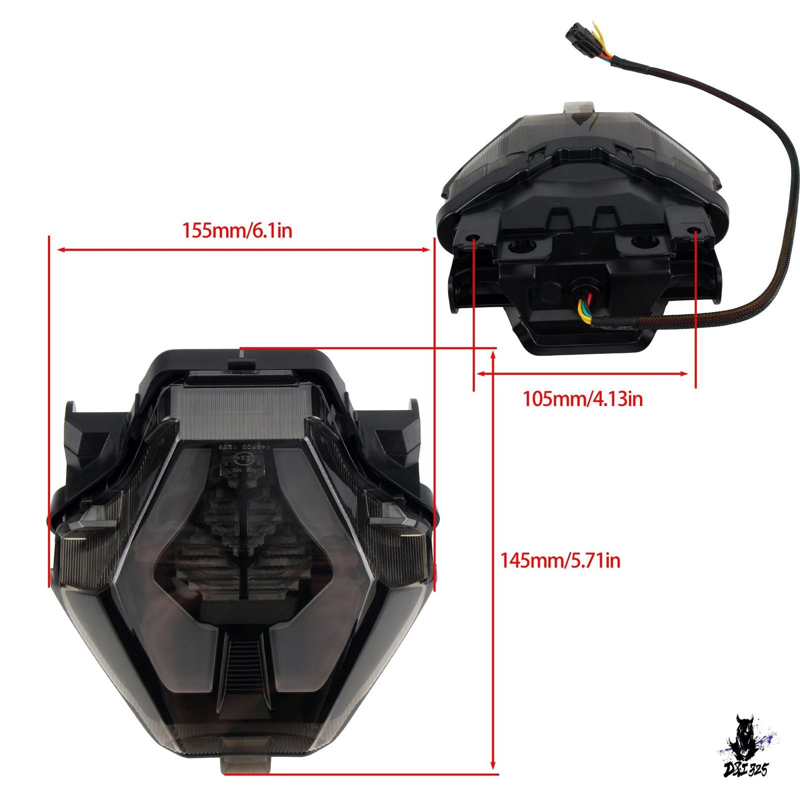 Brake Yamaha Mt-07 Mt-03 Yzf-R3 R25 2014-2024 Led