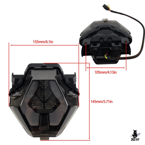 Brake Yamaha Mt-07 Mt-03 Yzf-R3 R25 2014-2024 Led