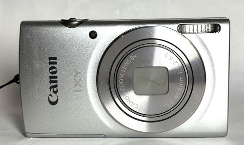 Canon Compact Digital Camera Ixy200 Pc2333 Hd 20Mp 8X Silver 2 /Sd (Ref# 6328)