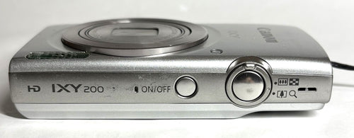 Canon Compact Digital Camera Ixy200 Pc2333 Hd 20Mp 8X Silver 2 /Sd (Ref# 6328)