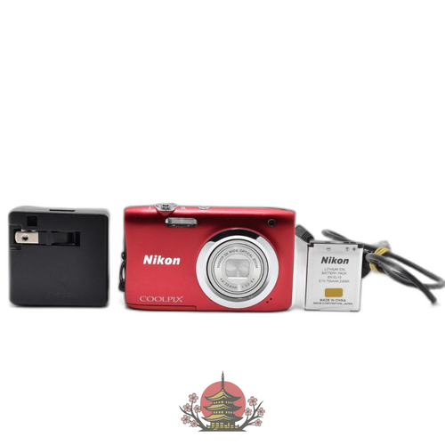 Nikon Compact Digital Camera Coolpix A100 845 Red
