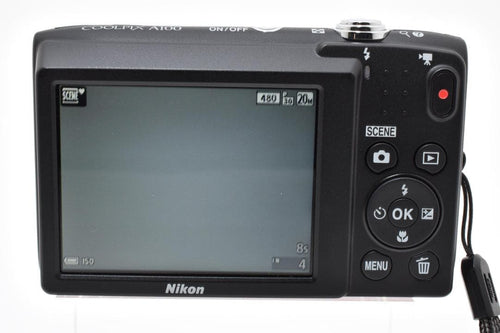 Nikon Compact Digital Camera Coolpix A100 845 Red