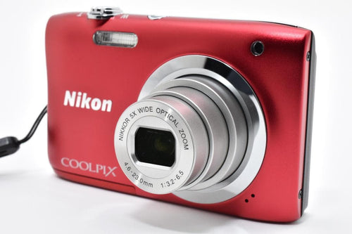 Nikon Compact Digital Camera Coolpix A100 845 Red