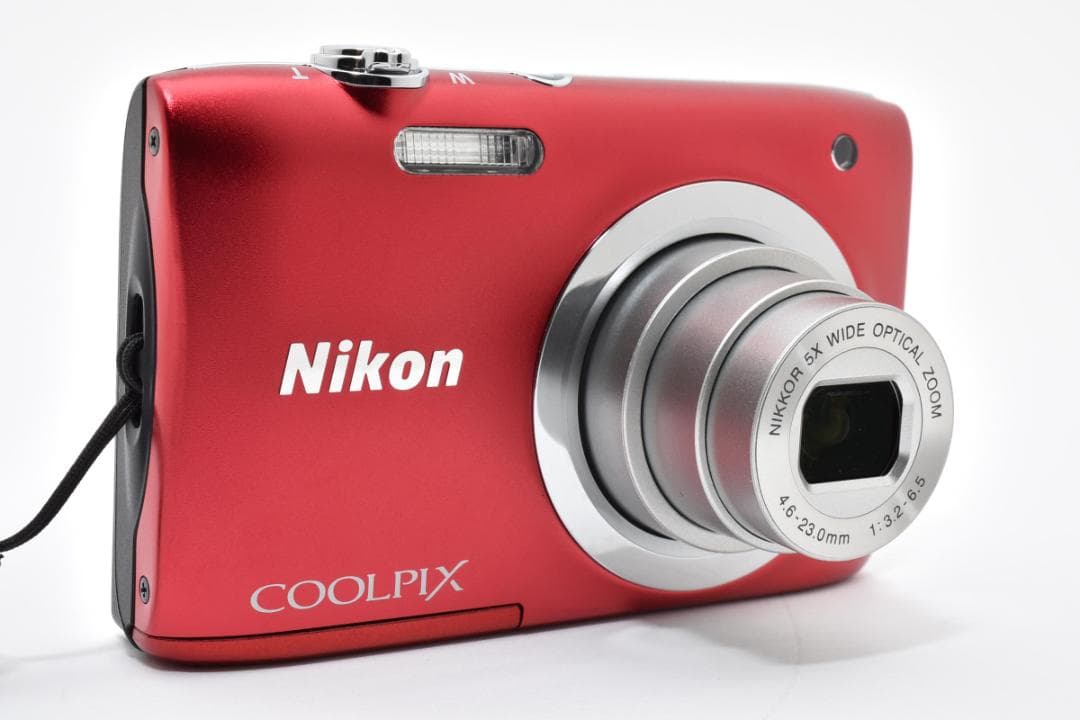 Nikon Compact Digital Camera Coolpix A100 845 Red