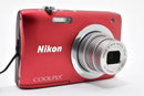 Nikon Compact Digital Camera Coolpix A100 845 Red