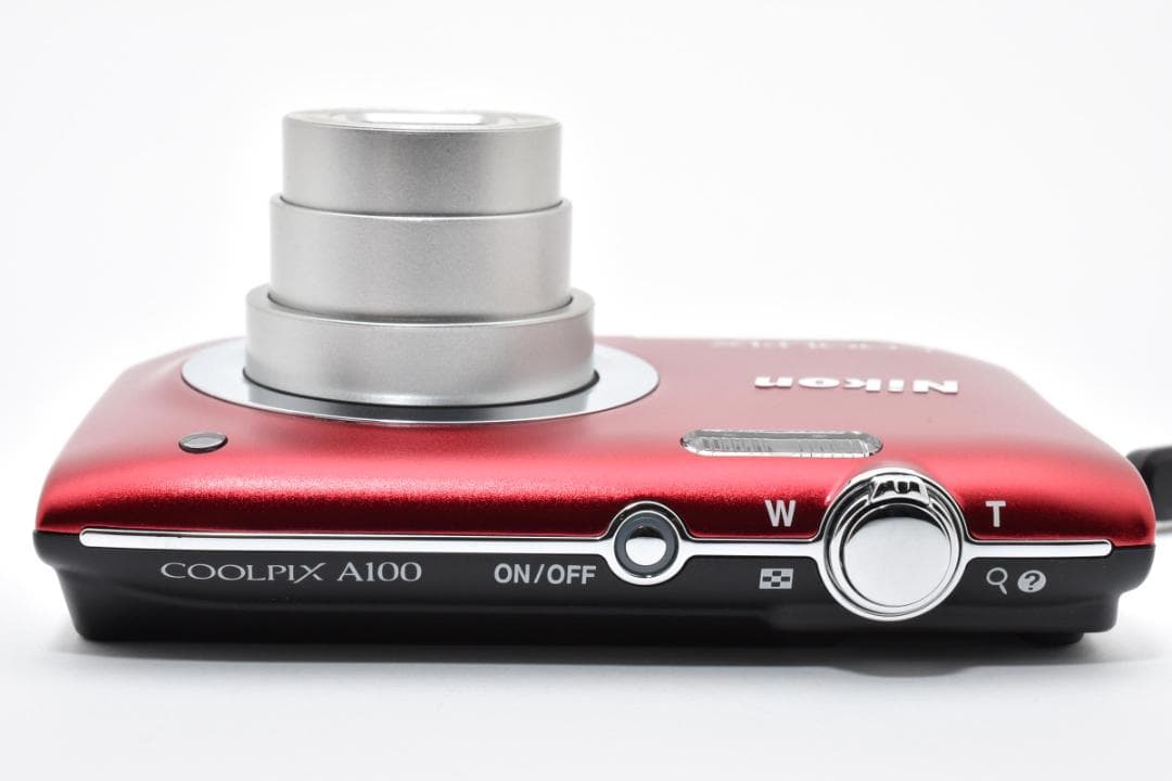 Nikon Compact Digital Camera Coolpix A100 845 Red