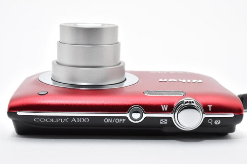 Nikon Compact Digital Camera Coolpix A100 845 Red