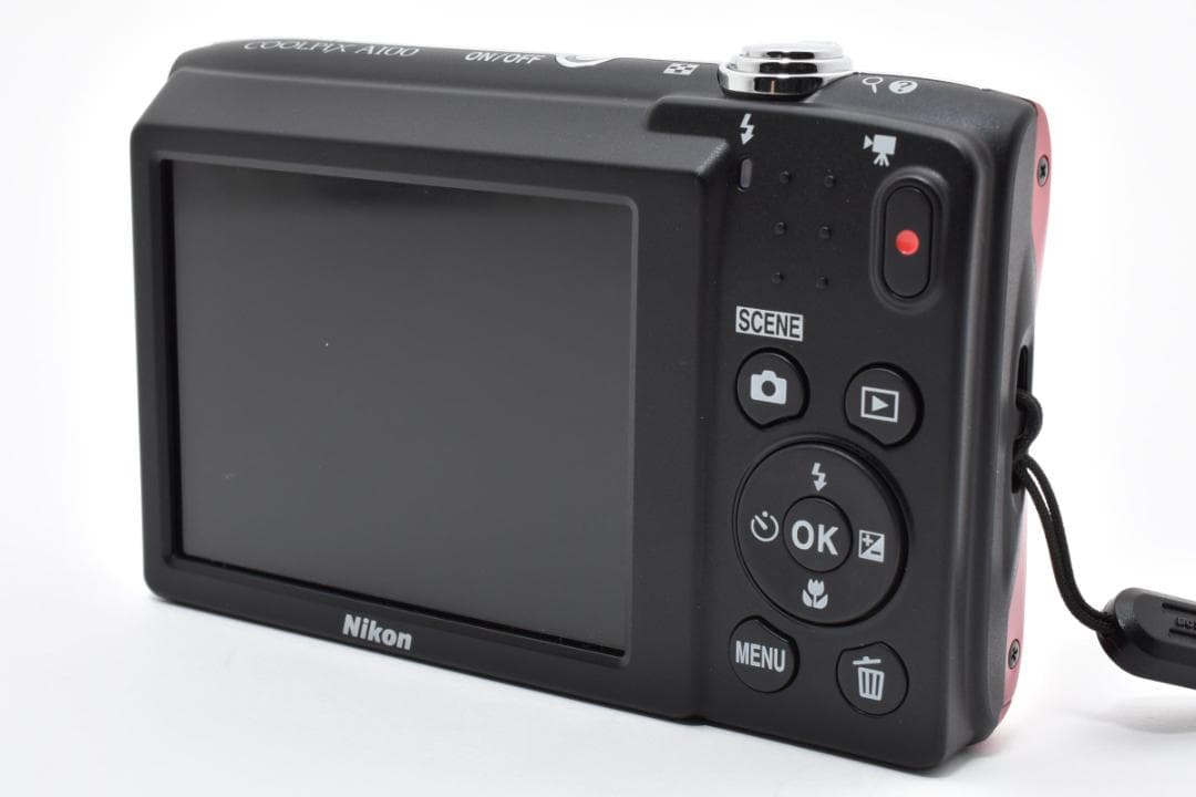Nikon Compact Digital Camera Coolpix A100 845 Red
