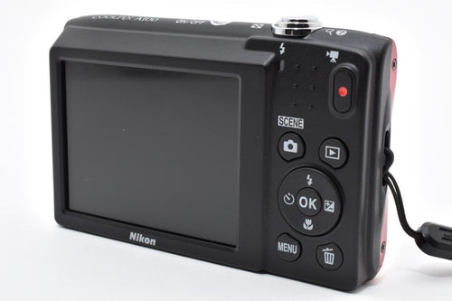 Nikon Compact Digital Camera Coolpix A100 845 Red