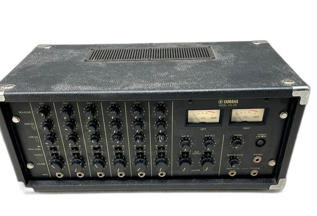 Yamaha Powered Mixer Em-120 Ok