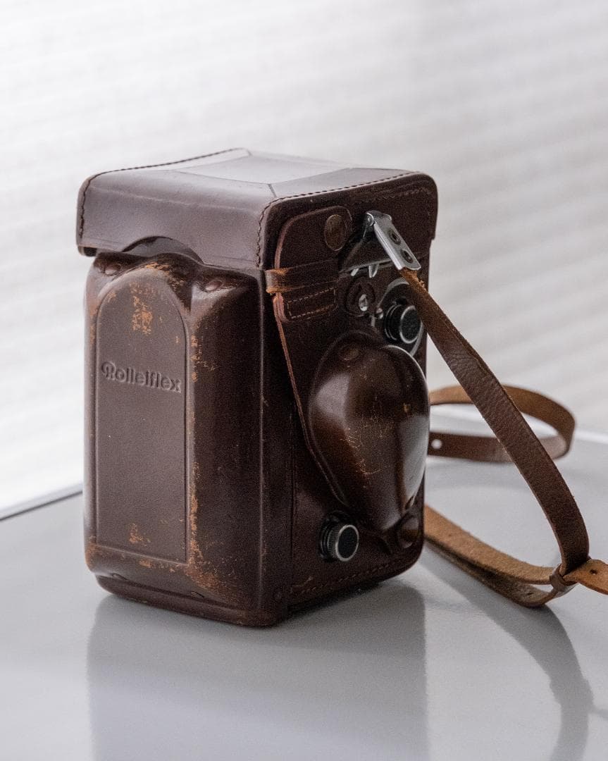 Rollei Double -Lens Reflex Camera Rolleiflex 2.8F Planar White Face