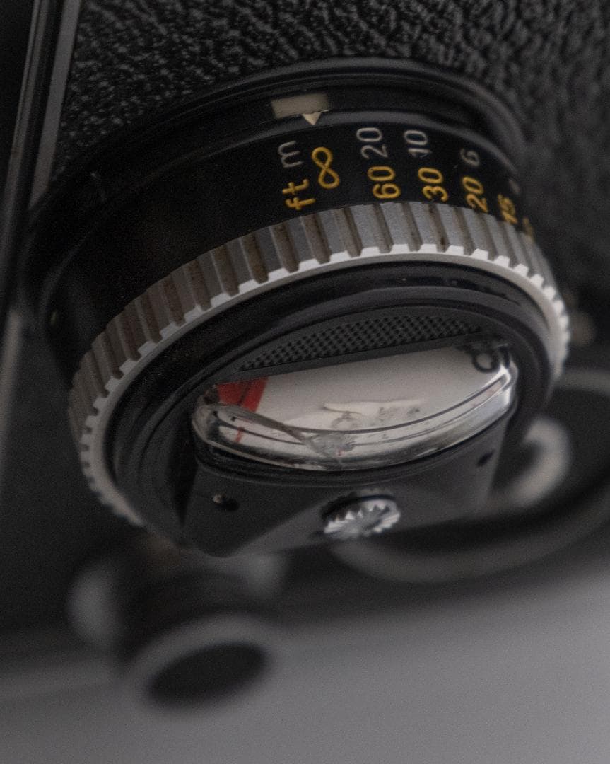 Rollei Double -Lens Reflex Camera Rolleiflex 2.8F Planar White Face