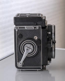 Rollei Double -Lens Reflex Camera Rolleiflex 2.8F Planar White Face