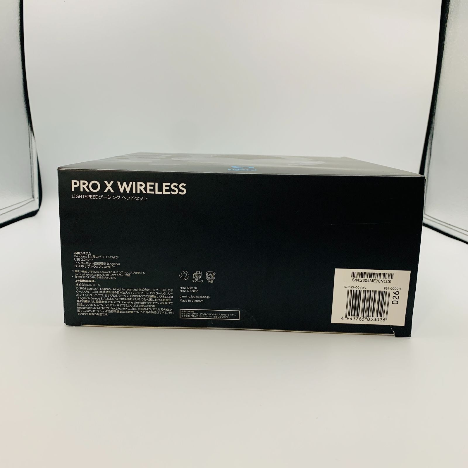 Logicool Gaming Headphone Headset G Pro X Wireless G-Phs-004Wl 981-000911