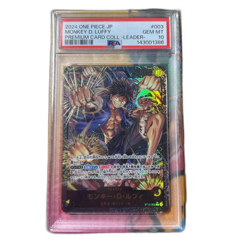 One Piece Card Game Psa10 St13-003 D