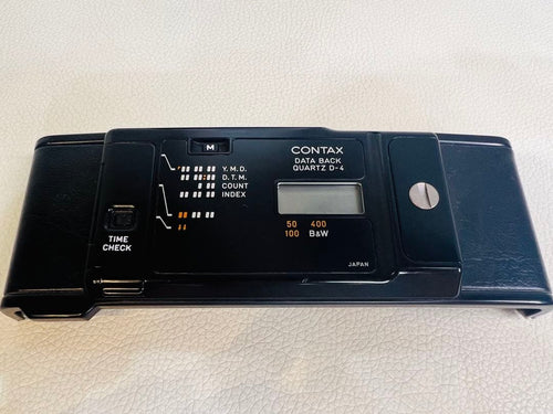Contax Compact Cameras (Film) Data Back Quartz D-4Rts Ii