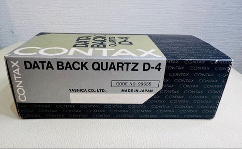 Contax Compact Cameras (Film) Data Back Quartz D-4Rts Ii