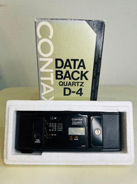 Contax Compact Cameras (Film) Data Back Quartz D-4Rts Ii