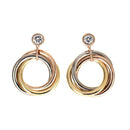 Cartier Earrings (For Both Ears) K18Yg/Wg/Pg