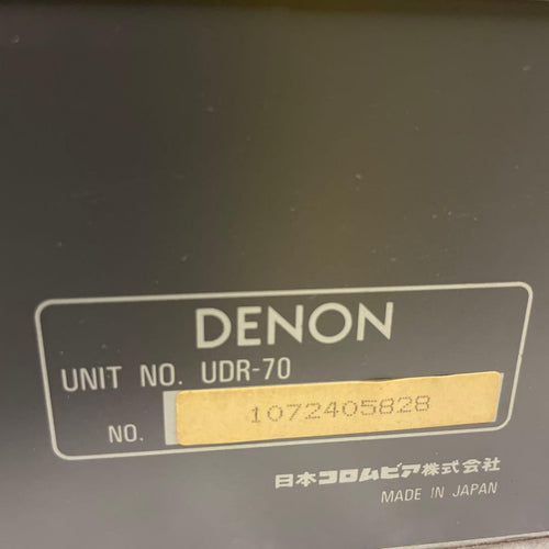 Denon Cd Md Cassette Deck