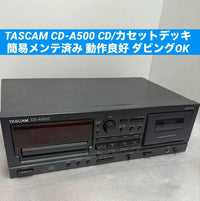 Tascam Cd, Md Cassette Decks Cd-A500
