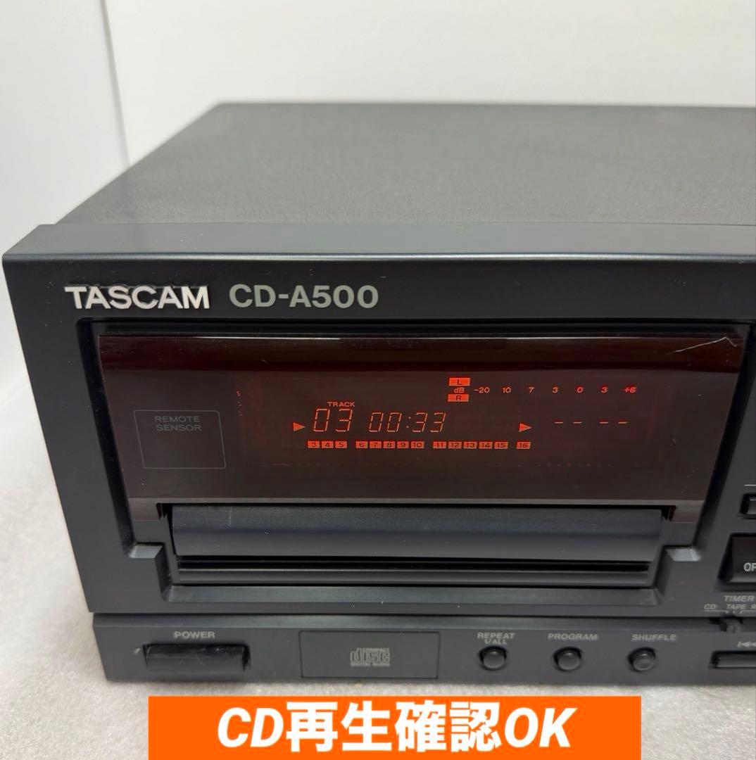 Tascam Cd, Md Cassette Decks Cd-A500