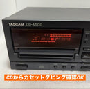 Tascam Cd, Md Cassette Decks Cd-A500