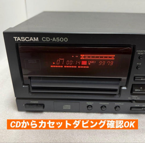 Tascam Cd, Md Cassette Decks Cd-A500