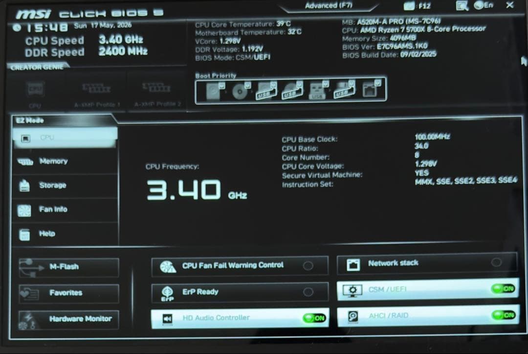 Gaming Desktops Amd Ryzen 7 5700X