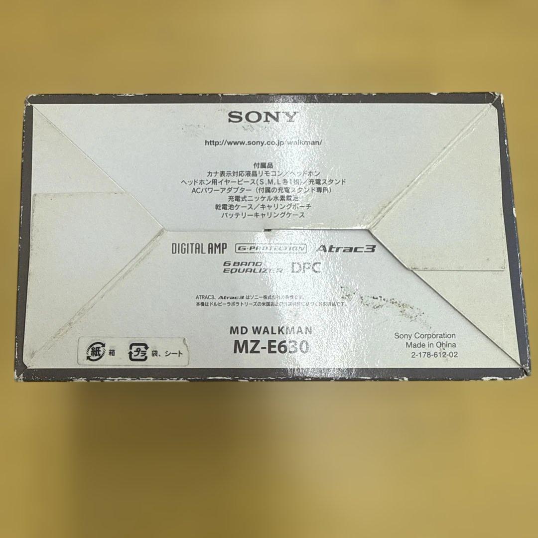 Sony Portable Md Players Walkman Mz-E630
