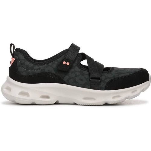 Sneakers Rykactivfoam Womens Mary Jane Walking Sneaker Taupe Leopard