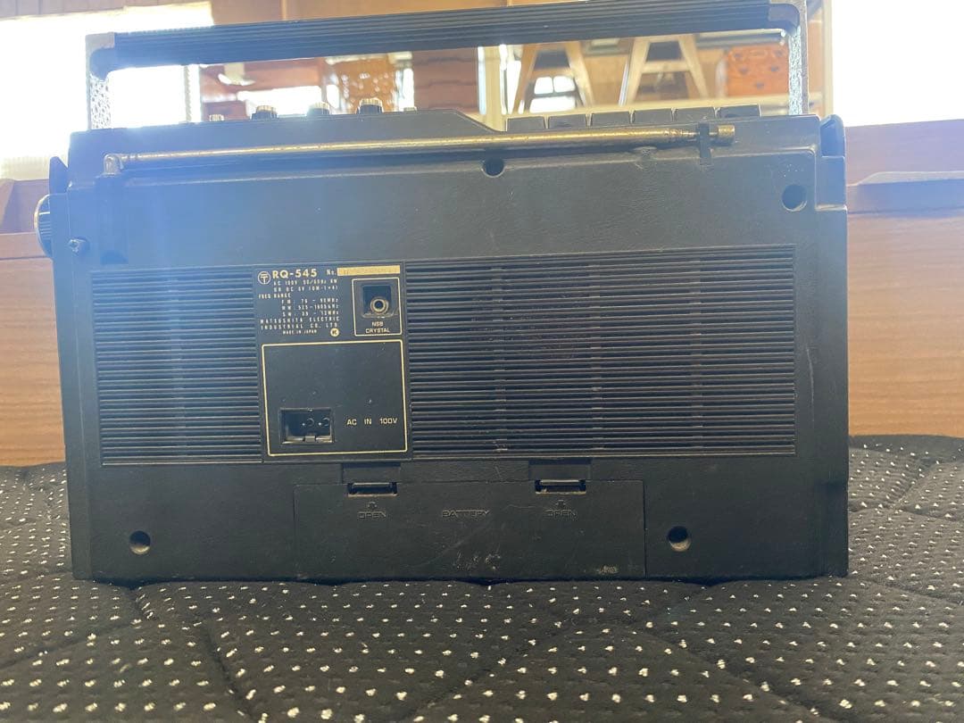 National Radios Radio Cassette Players Rq-545