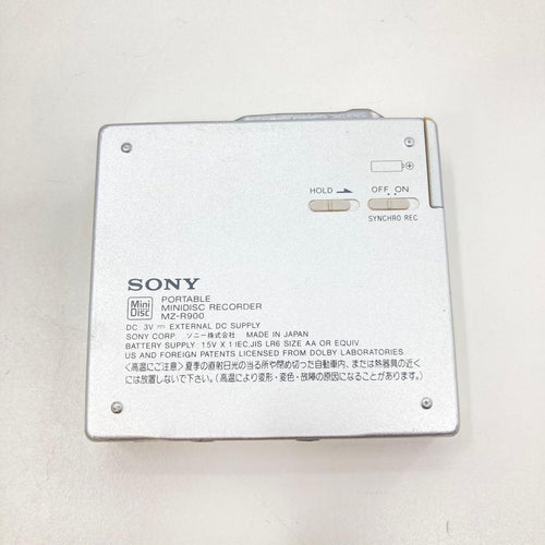 Sony Portable Md Players Mz-R900